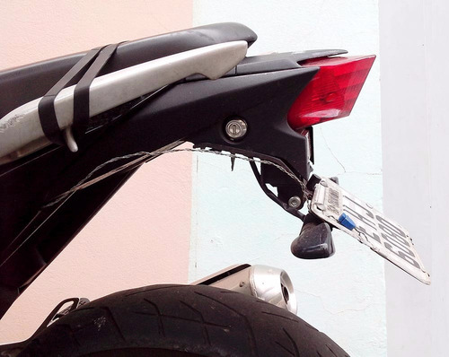 Suporte Placa Rabeta Eliminador Cb300r - Cb300 R Completo