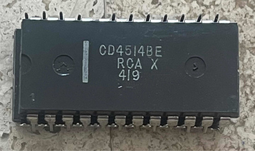 Cd4514be Circuito Integrado Decodificador/demultiplexor 4514