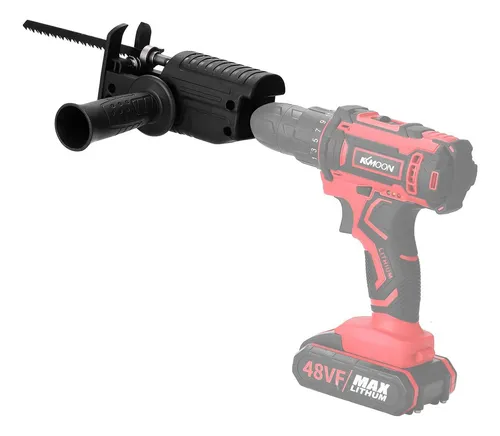 Adaptador Taladro Sierra Sable Reciproca Convertidor Cambio