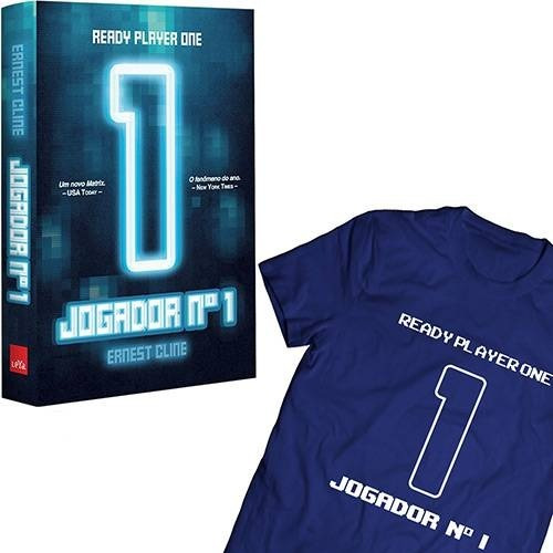Livro - Jogador N1 + Camiseta Tamanho G