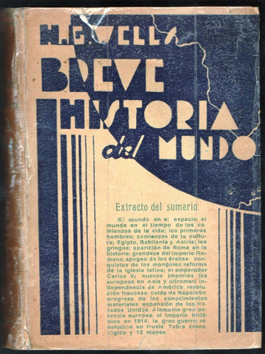 Breve Historia Del Mundo H. G. Wells