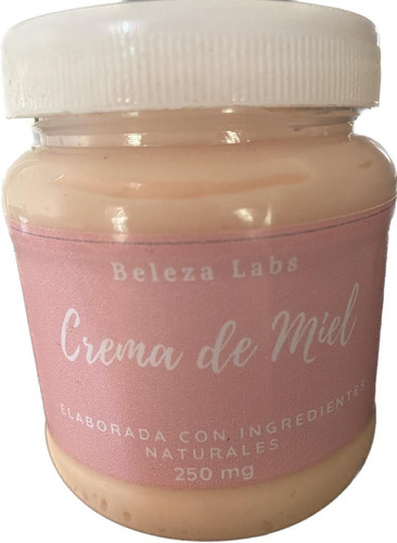 Crema De Miel. Suaviza Manos Y Piel Extraseca. Jalea Real. 