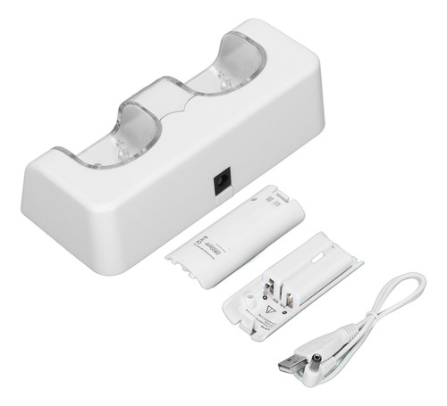 Base De Carga Doble Para Cargador De Batería Wii Remote