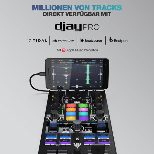 Reloop Mixtour Pro High-quality, Ultra-portable, All-in-o...