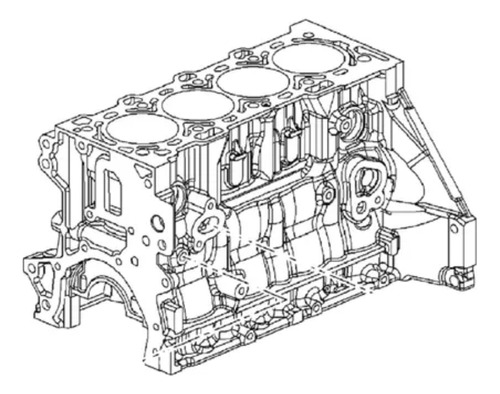 Block Motor Cruze 1.8 Chevrolet Original