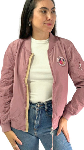 Campera Bomber Reversible Yd Para Adultos Sin Género