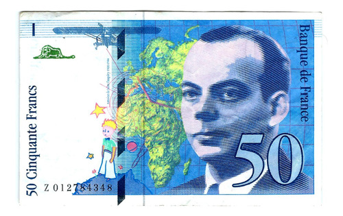 Francia - Billete 20 Francos 1993 - Z 012784348