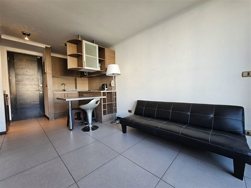 Departamento En Arriendo Amoblado De 1d 1b Metro Sta Isabel