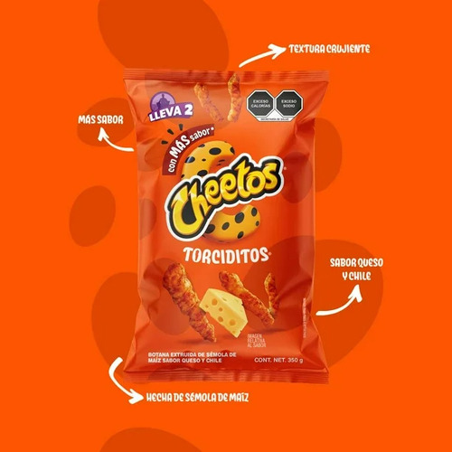 Cheetos Sabritas Torciditos 350 G