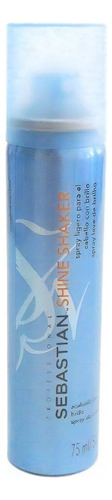 Spray Sebastian Shine Shaker Brilho Leve X75 Protege Calor