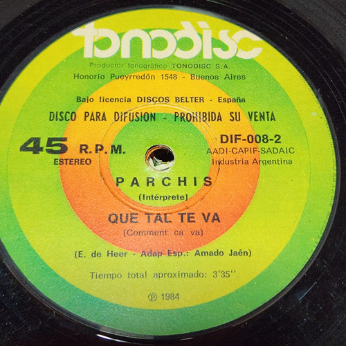 Simple Tino Parchis Tonodisc C6