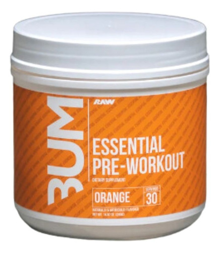 Pre Entreno Cbum Essential 30 Servicios .- Orange