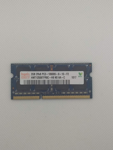 Hynix Hmt125s6tfr8c-h9 2gb Ddr3 1333mhz Para Notebook