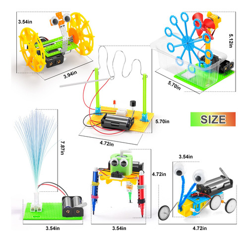 Stem Robotics Kit De Experimentos Científicos Para Niños De