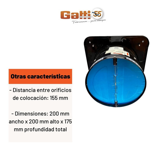 Imagen 7 de 10 de Extractor Semiindustrial 15 Cm Baño/cocina P/pared Importado