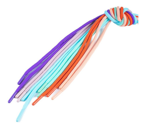Cordón Redondo Para Ropa. Largo: 120 Cm Colores Sólidos Color Salmón