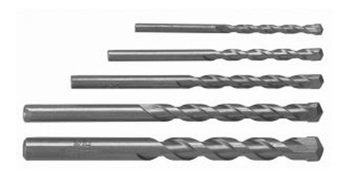 Imagen 2 de 3 de Kit Set Juego Brocas Para Cemento Concreto 5 Piezas Uyustool