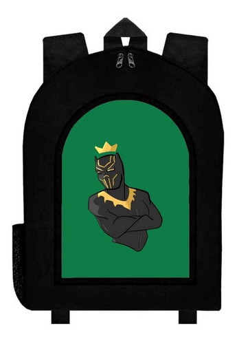 Mochila Black Panther Pantera Negra Adulto / Escolar F4