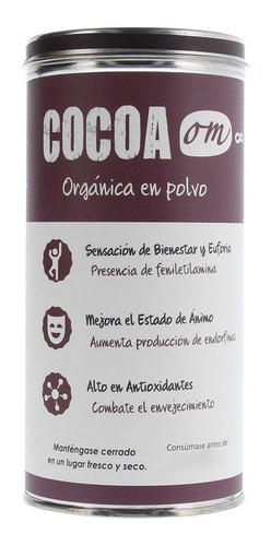 Cocoa Natural Om8 En Polvo 200g