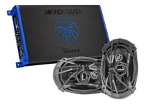 Comprar Amplificador 4 Ch Soundstream+ Bocinas 6x9  Soundstream