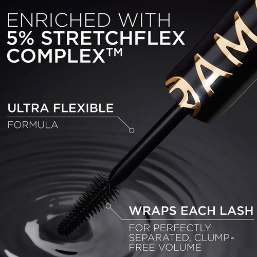 Máscara De Pestañas L'oreal Panorama Voluminous Black Negro