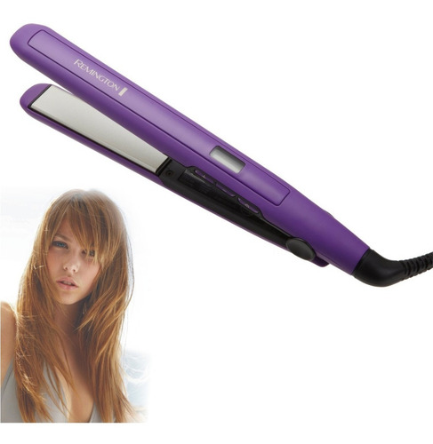 Plancha de cabello Remington Flat Iron Anti-static Technology S5500 NEGRA 120V