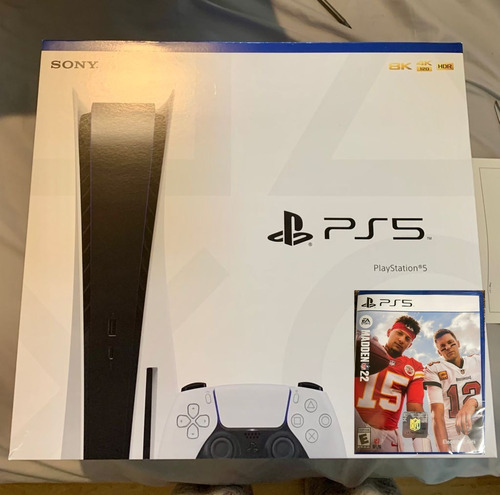 Playstation 5 + Madden Nfl 22 Nuevo Sellado. 