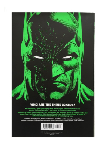 3 Three Jokers ( English, Hc ) Killing Joke, Death Family (Usado)