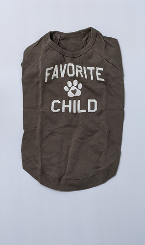 Playera Sudadera Cachorro/ Perro Chico 'favorite Child' 