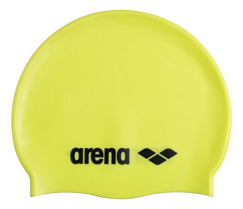 Gorra De Entrenamiento Arena Classic Silicone Color Naranja Claro Diseño De La Tela Liso Talla Uni