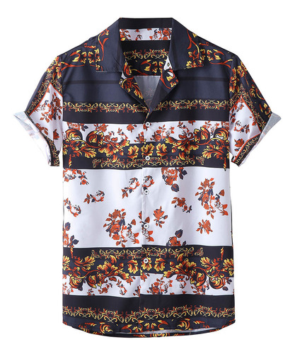 Camisas De Verano Para Hombre, Camisas Estampadas, Blusa Sup