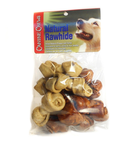 Canine Chews Carnaza Masticable Para Perro En Forma De Hueso