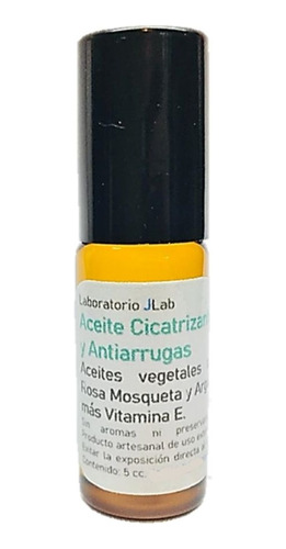 Aceite Cicatrizante De Arrugas- 100% Natural