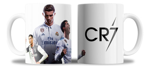 Cr7 - Cristiano Ronaldo -  Taza Cerámica Sublimada