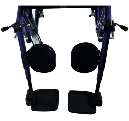 Silla De Ruedas Infantil Pci Anti Volcaduras S700 Handy Color Negro