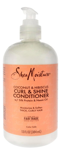 Shea Moisture- Acondicionador De Coco E Hibisco Unisex 384ml