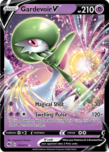 Cartas Pokemon Gardevoir V 016/073 Champion Path Cpa