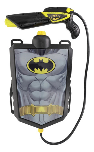 Arma Lanza Agua Con Mochila Batman Oficial Juego Verano