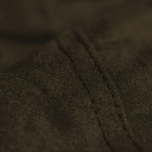 Capa Puff Gigante Redondo Suede Sem Enchimento Sala Quarto Cor Marrom