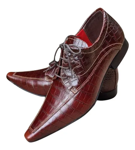 Sapato masculino vermelho 2025