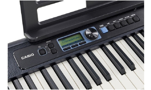 Imagen 4 de 5 de Teclado musical Casio Casiotone CT-S300 61 teclas negro