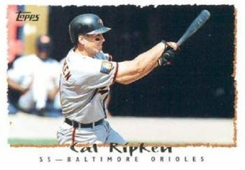 Mlb Cal Ripken Topps 1995 # 588