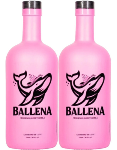 Licor Ballena 750ml (2 Garrafas)