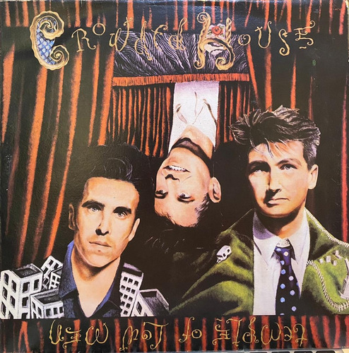 Disco Lp - Crowded House / Temple Of Low Men. Album (1988)