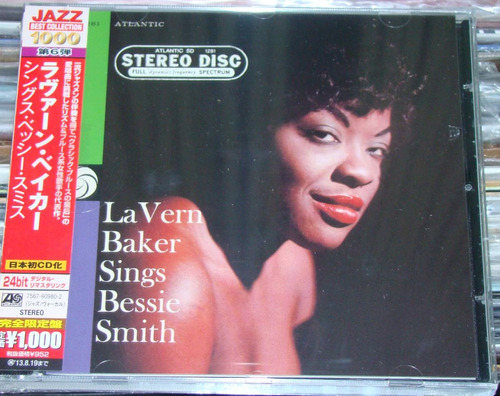 La Vern Baker Sings Bessie Smith Cd Japones Sellado C/obi