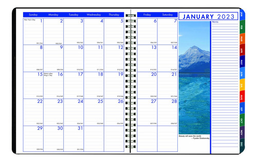House Of Doolittle Calendario Semanal Y Mensual 2023, Paisaj