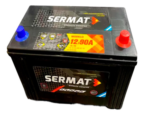 Bateria Sermat 12x90a Hilux - Ram - 4x4 Grande