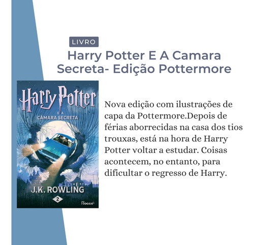 Box Harry Potter Edição Pottermore Coleção Completa Lançamento