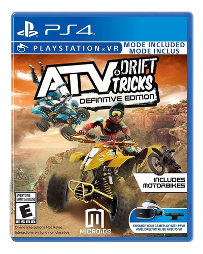 Atv Drift & Tricks Definitive Edition Ps4 Usado Ps Vr