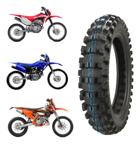 Pneu Borilli 120/100-18 Exc Soft Traseiro Crf-ktm-ttr